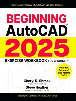 cover image of Beginning AutoCAD&#174; 2025 Exercise Workbook